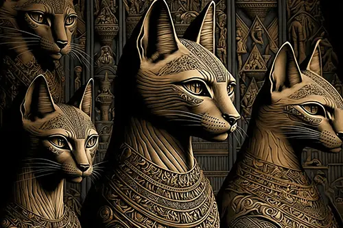 Egyptian Cat Clipart
