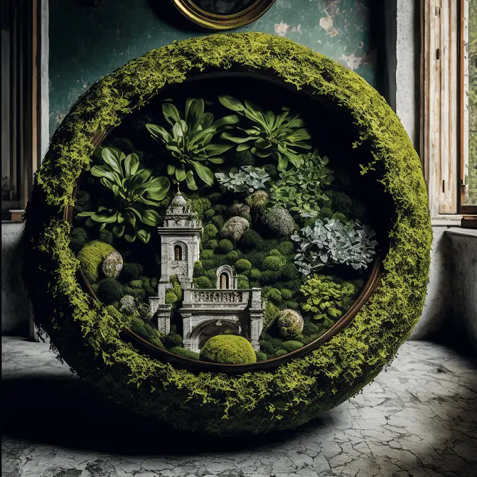 How To Grow Moss Garden Art Indoors Beautiful Tabletop Moss Garden