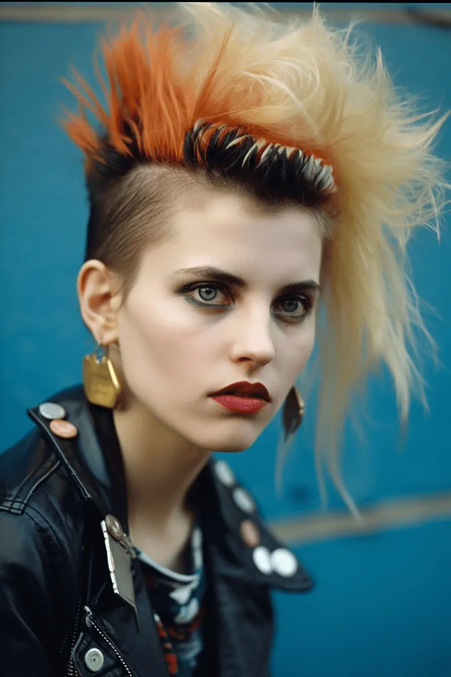 80s Punk Fashion Style Earrings Jewelry