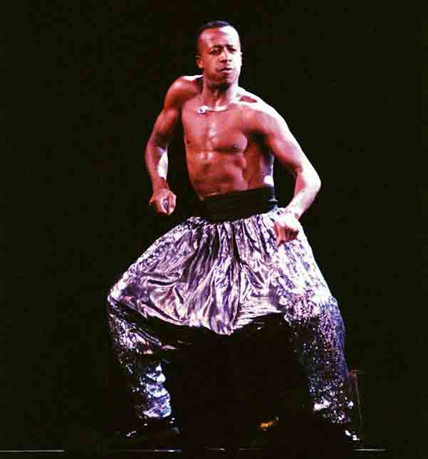 Men's MC Hammer Gold Pants