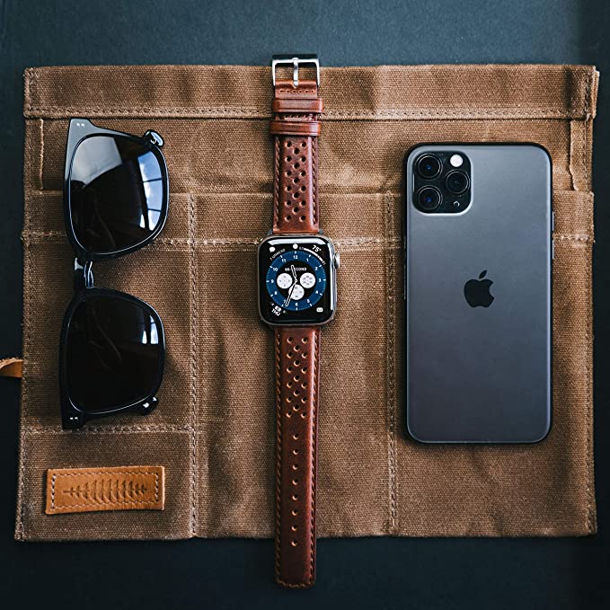 Preppy Accessories Sunglasses with Barton Apple Watch Strap and Apple iPhone
