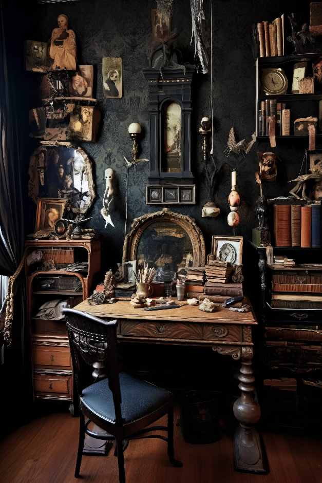 Dark Academia Living Room, Health, Beauty, Fashion, Design, Pets & More