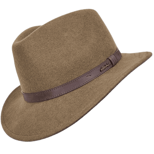 Dark academia wool fedora hat for a scholarly and timeless look.